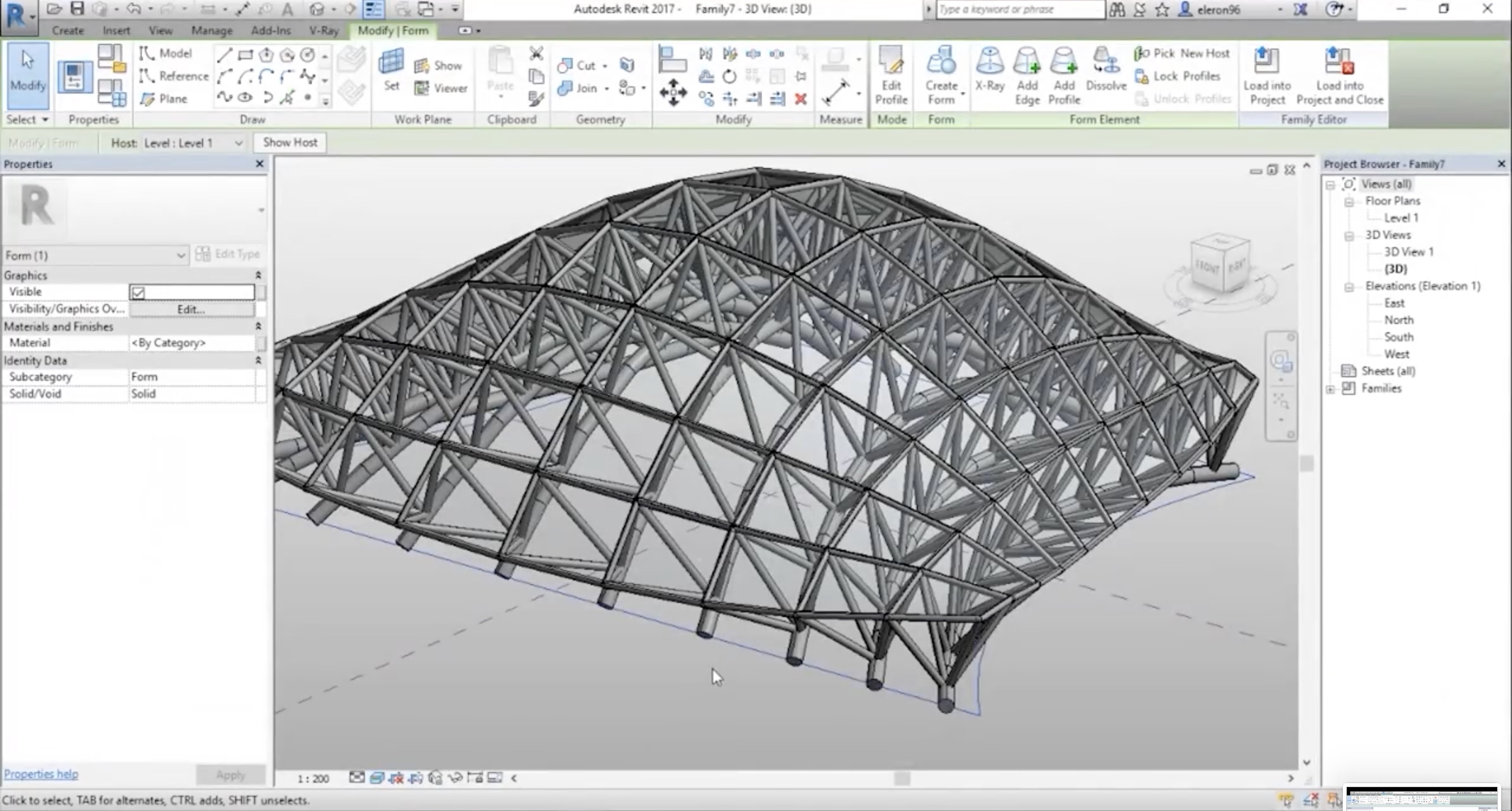 วิธีสร้าง Parametric Trusses System เพื่อใช้ในการทำโมเดลสำหรับถอดแบบ ...
