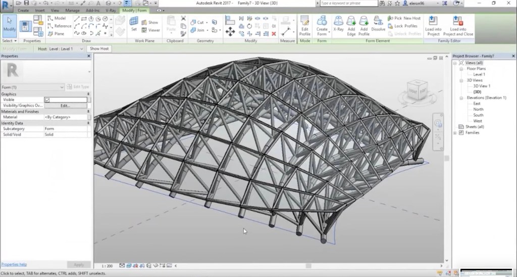 วิธีสร้าง Parametric Trusses System เพื่อใช้ในการทำโมเดลสำหรับถอดแบบก่อสร้าง