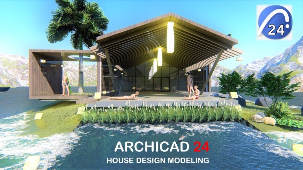 สร้างโมเดลบ้านง่ายๆ ด้วย ArchiCAD&nbsp;24