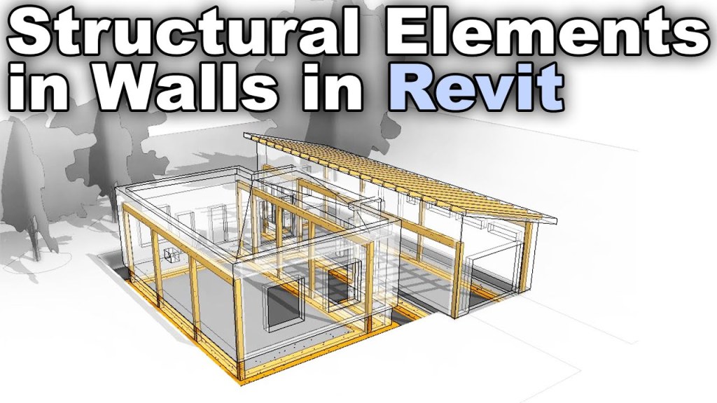 การตั้งค่าโครงสร้างภายในผนังใน Revit