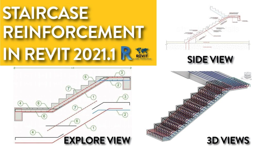 วิธีสร้างบันได้คสล.ใน Revit