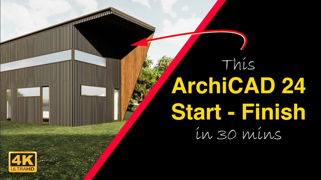 สอนใช้ ArchiCAD แบบเป็นเร็วภายใน 30&nbsp;นาที