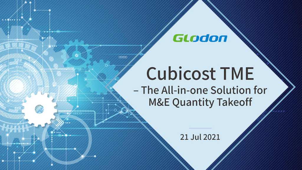 Webinar : Cubicost TME – The All-in-one Solution for M&E Quantity&nbsp;Takeoff