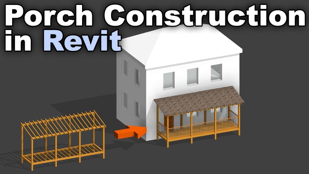 สร้างระเบียงต่อเติมง่ายๆ ใน Revit
